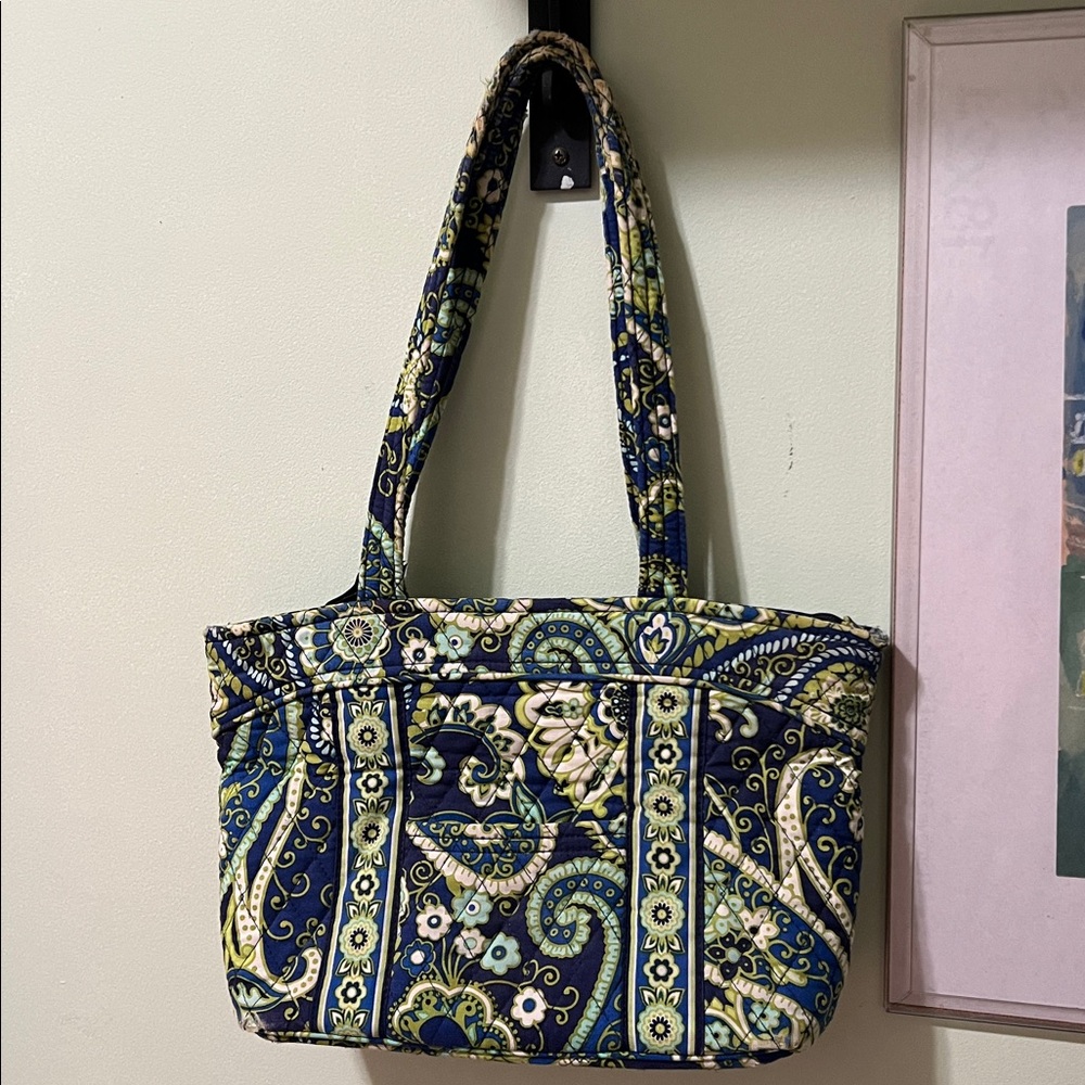Vera Bradley Rhythm and Blues Shoulder Bag
